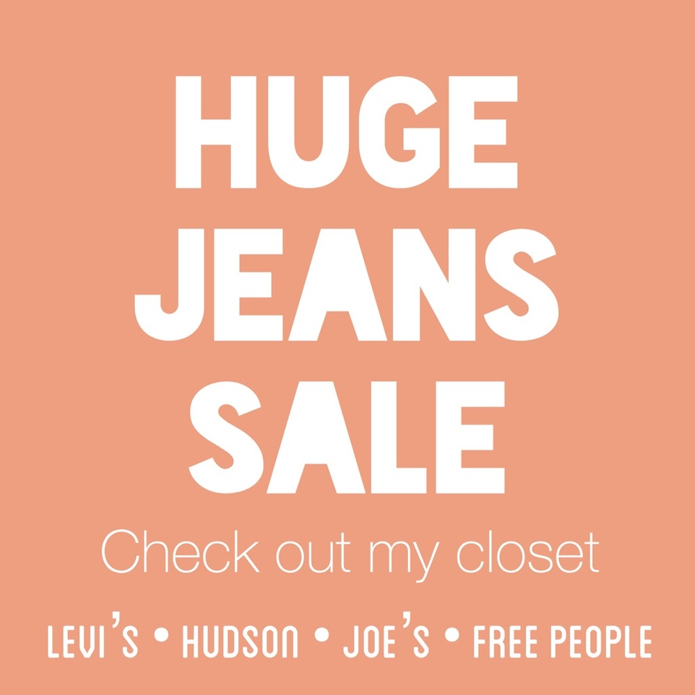 JEANS !! All sizes 28-29 • Levi’s • Hudson • Joe’s